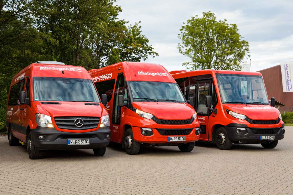 Klein und Midibusse - Rheingoldbus Wuppertal